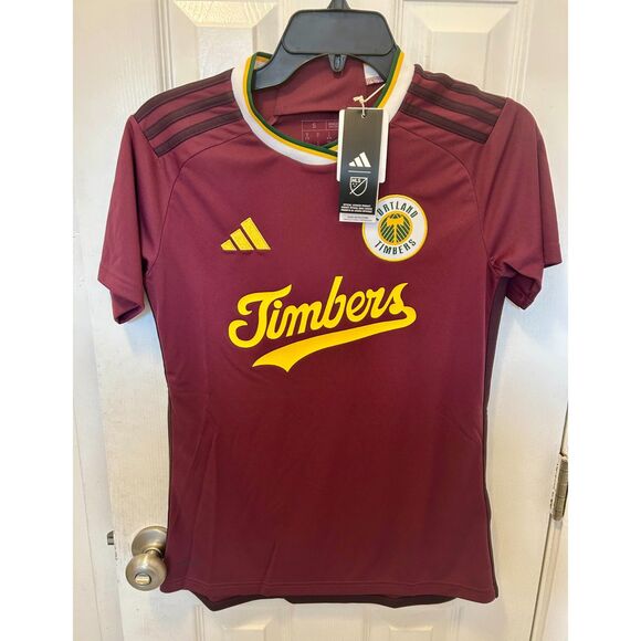 NWT Adidas Portland Timbers Third Jersey Women's Small MLS Soccer Futbol - Picture 1 of 7